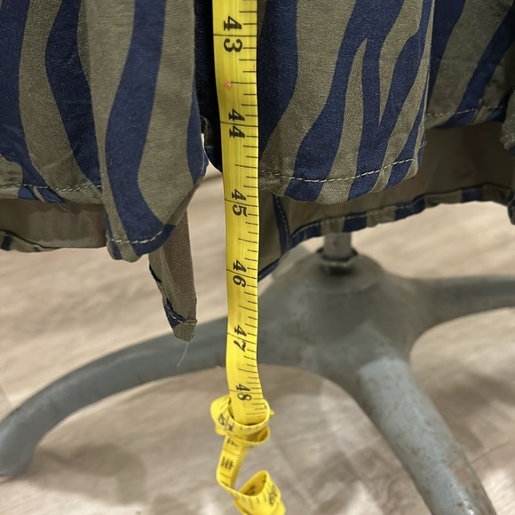 MSCH Copenhagen Zebra button-up Maxi Dress - Picture 9 of 9